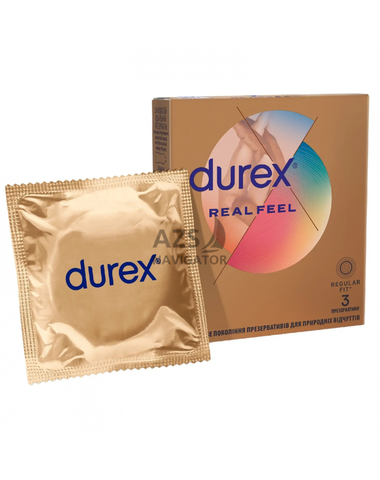 Презервативи Durex Real Feel № 3