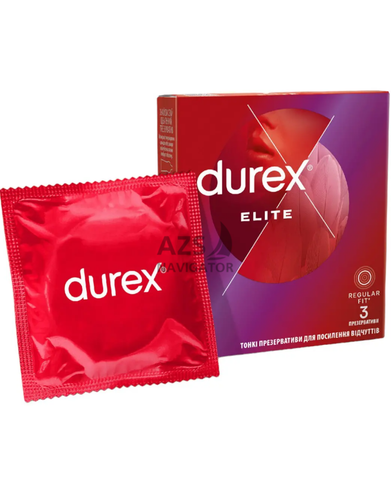 Презервативи Durex №3 Elite тонкі
