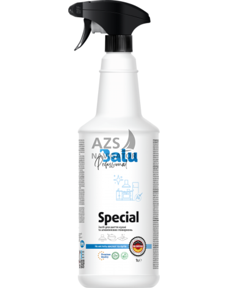 Професійний засіб для миття кухні та алюмінієвих поверхонь BALU SPECIAL 1л