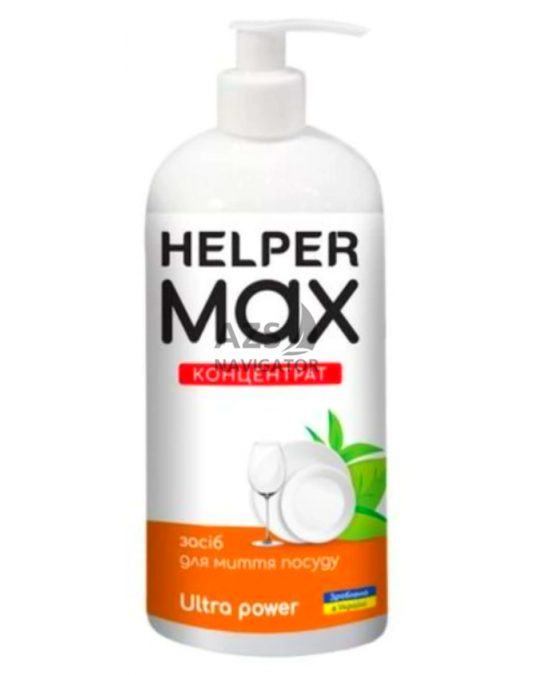 Засіб для миття посуду Helper Max Ultra Power 1л