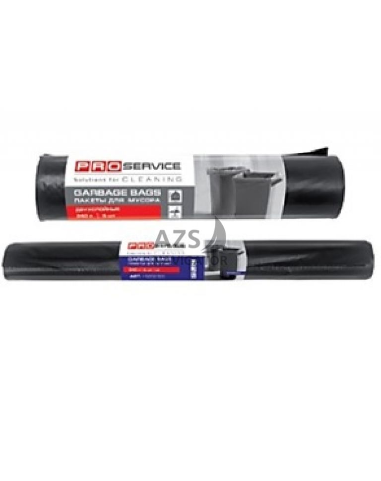 PRO Пакет для смiття п/е 90*125 чорн ЛД 240л/5шт.(20шт/ящ)