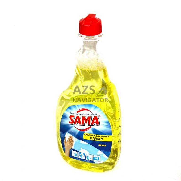 Засіб для миття скла (запаска), 0,5л ТМ SAMA